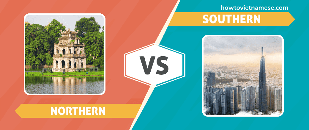 Southern Vs Northern Vietnamese word list