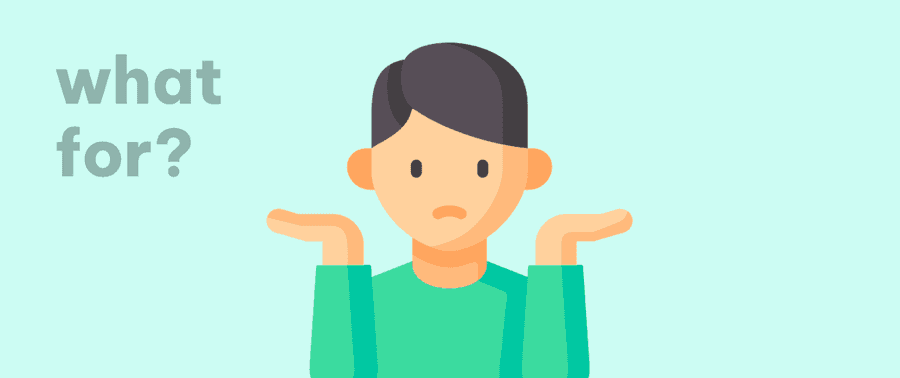 How to say "What for?" in Vietnamese