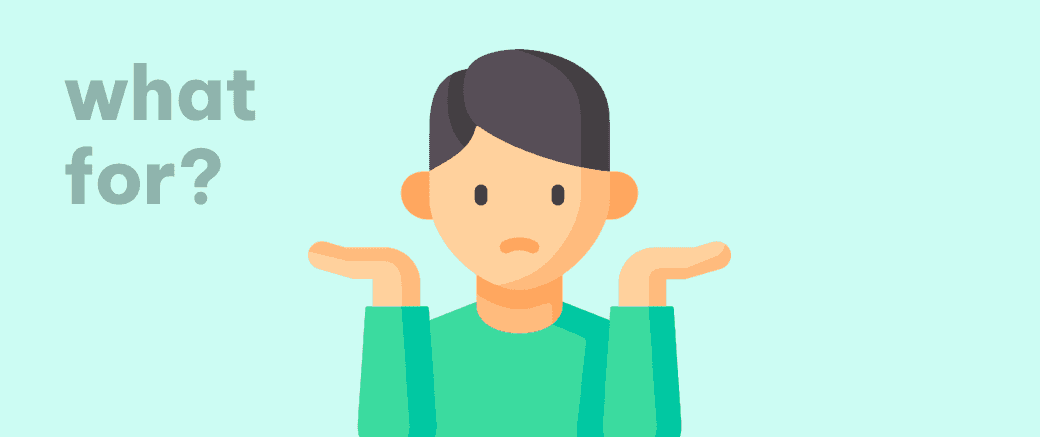 How to say "What for?" in Vietnamese